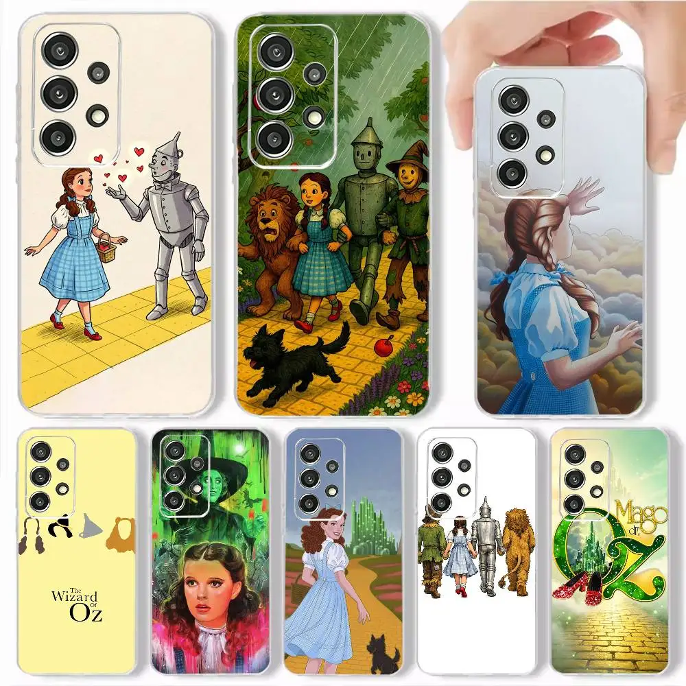 T-The Wizard of OZ the Great and Terrible Phone Case Soft Transparent TPU Case For Samsung S25,S24,S21,S22,S23,S30,Ultra Plus
