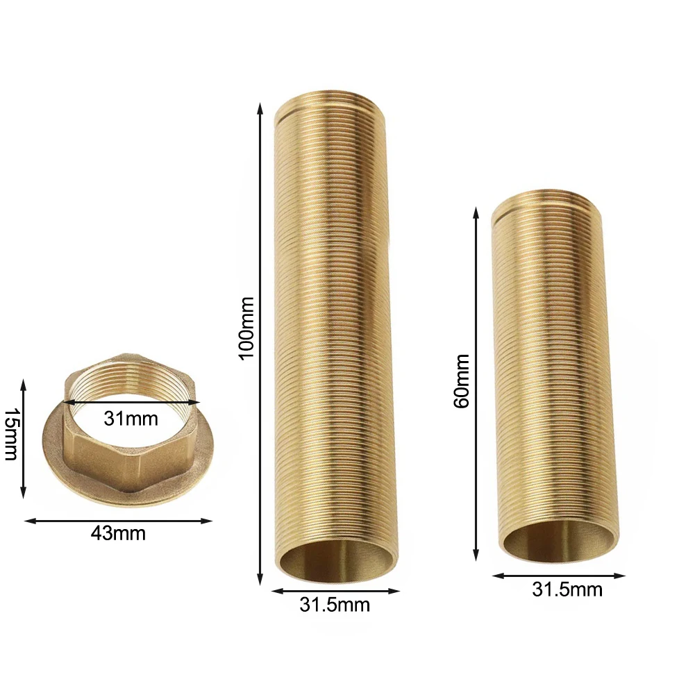 8 pz Rubinetto Fisso Vite Del Piede Acqua Calda Fredda Dadi Per Tubi In Ottone Rubinetto Riparazione Dado Estensione Rubinetto Parti di Tenuta Prevenire Le Perdite D'acqua