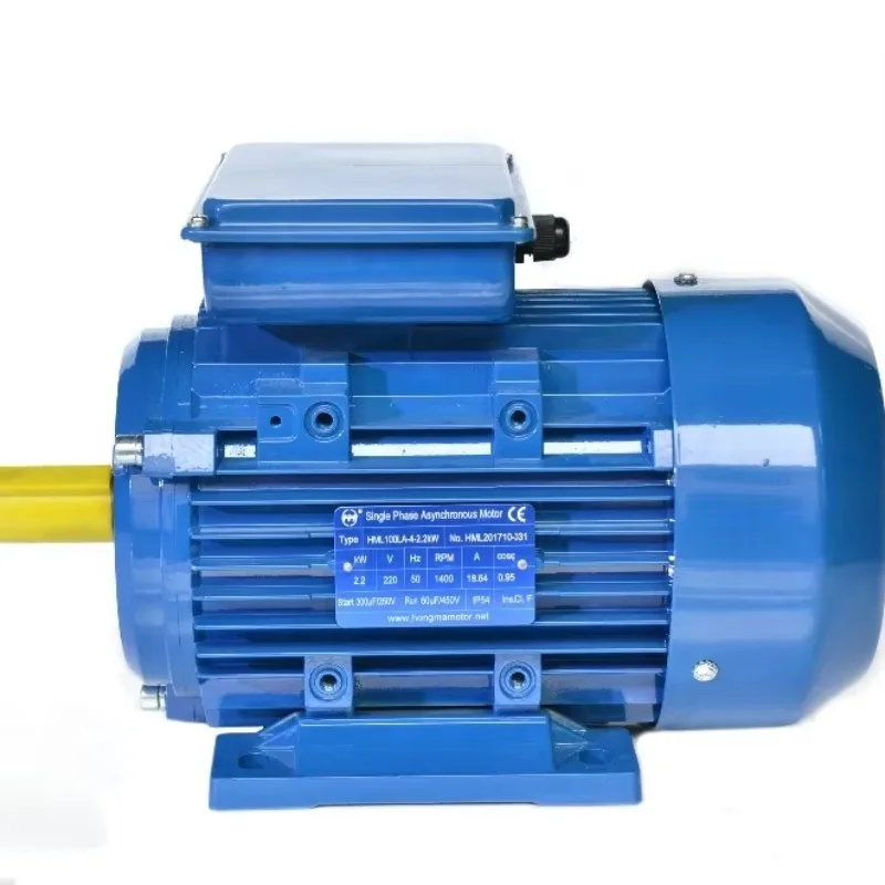Two Capacitors Start-Runing 550 Watt 220v Ac Single Phase Electric Induction Motor 3000rpm