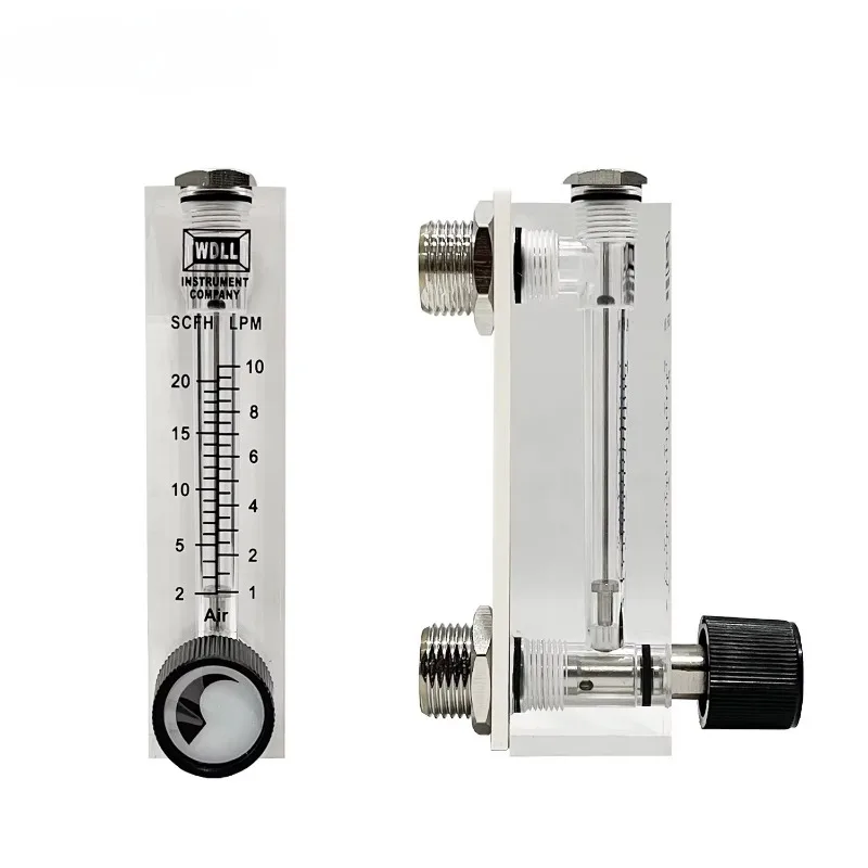 

720LPM panel gas flow meter acrylic air flow measurement equipment