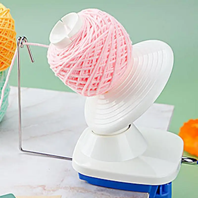 Crochet Yarn Winder Hand Yarn Winder For Knitting Yarn Ball Winder With Lower Noise For Crocheting Portable Hand Operated Yarn