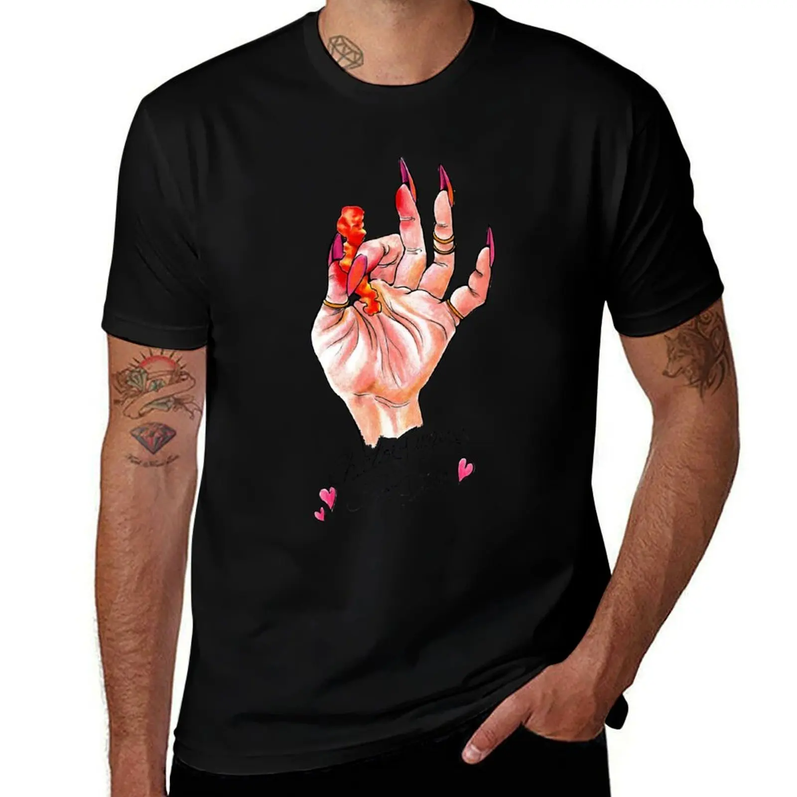 Hot Cheeto Fingers Por Vida T-Shirt Classic Basic Casual T-Shirt