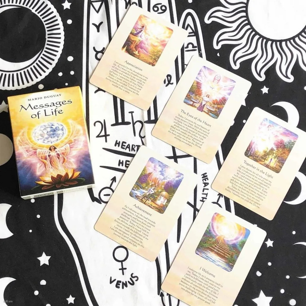 

Messages of Life Life Message Card Oracle Card Non Tarot English Board Game