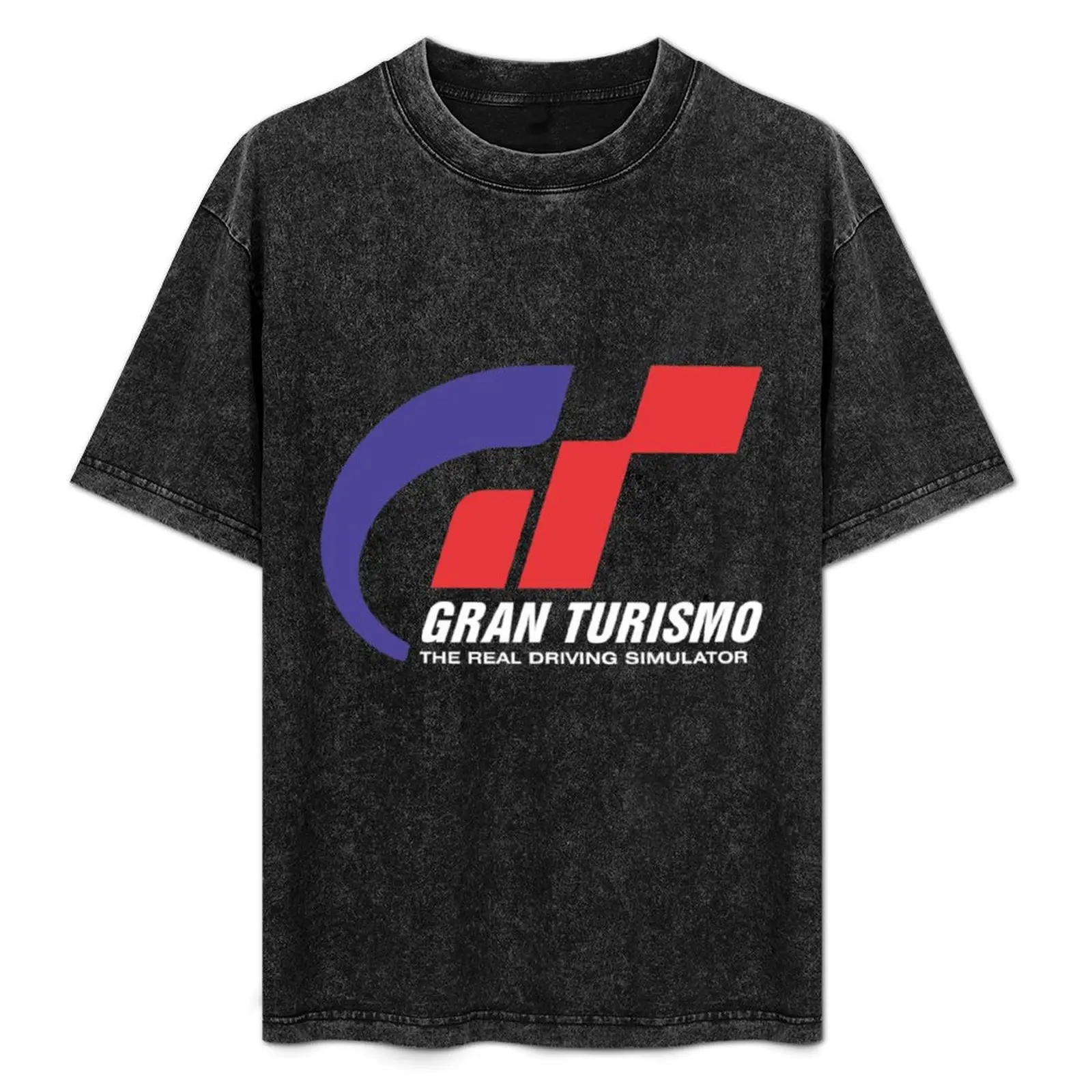 

New of Gran Turismo Logo T-Shirt customs anime heavyweights oversized t shirt men