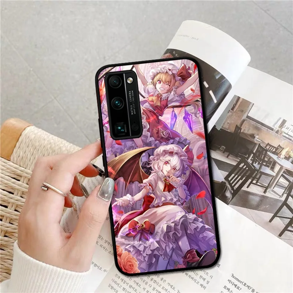 Anime Touhou Scarlet Eyes Phone Case For Huawei Honor 10 lite 9 20 7A 9X 30 50 60 70 pro plus Soft Silicone Cover