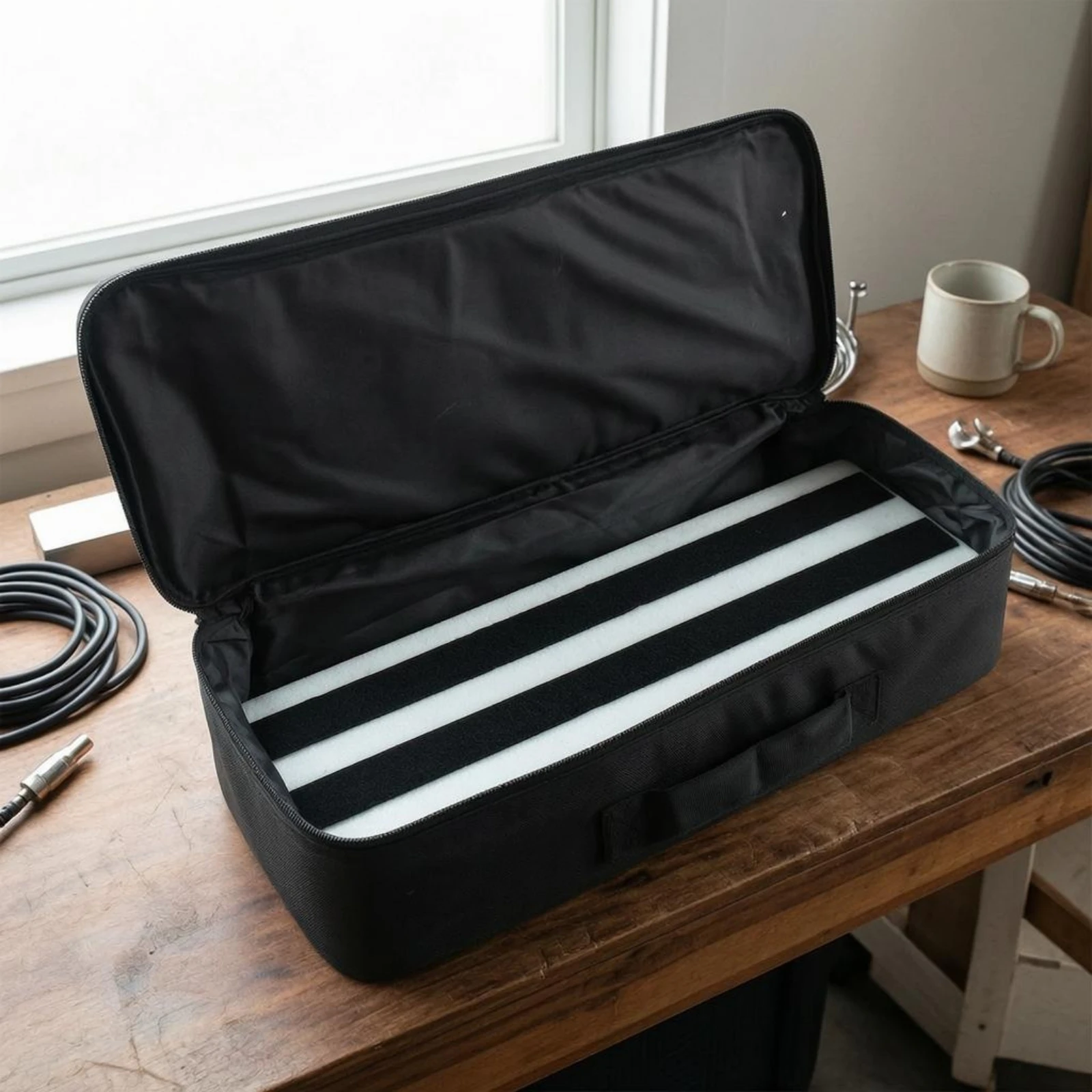Case Guitar Gig Bag - Guitar Pedal Board Built-in Handle Effects