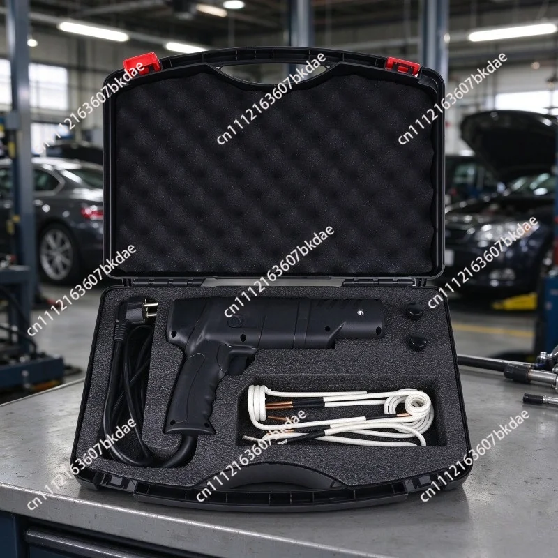 Magnetic Induction Heater 2500W Portable Flameless Car Bolt Remover 4 Coils Heavy Duty Durable Efficient For Auto Repair