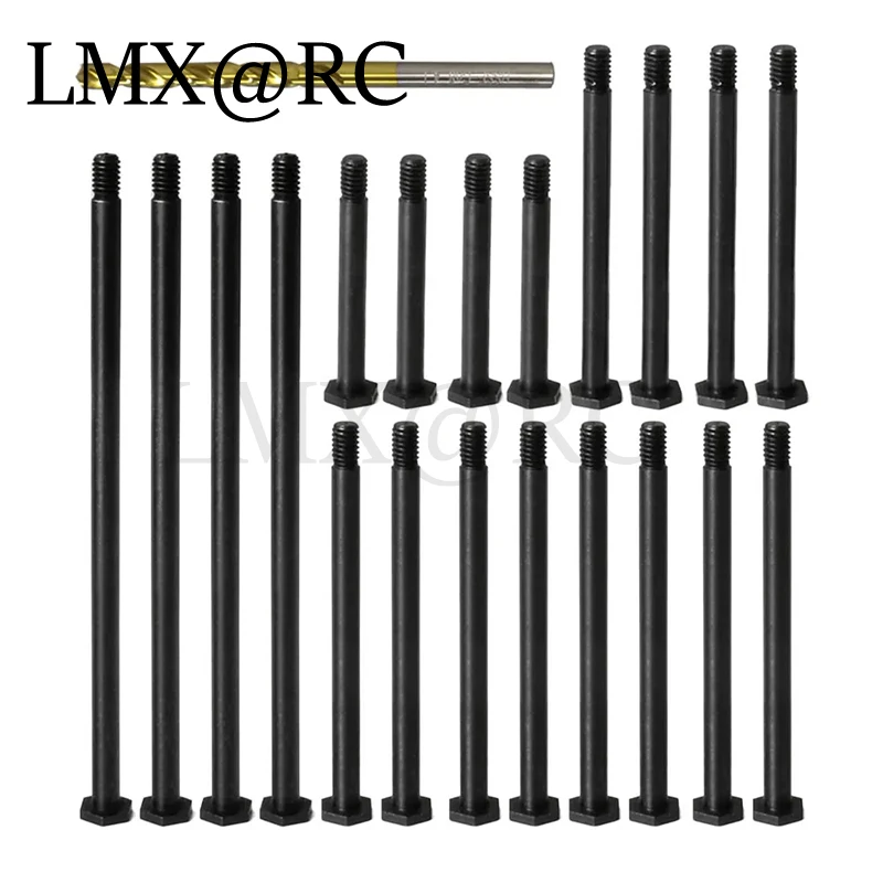 LMX RC Steel Stiffened Front and Rear Suspension Arm PIN for 1/5 X-MAXX 6S 8S 1/6 XRT Upgrade Parts