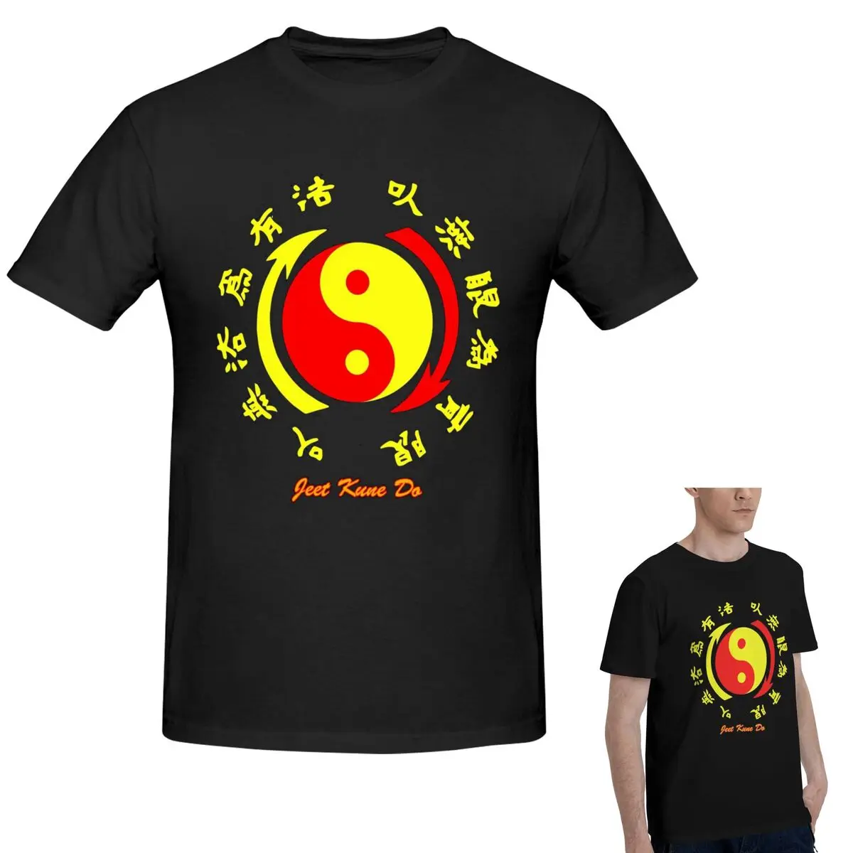 

100% хлопок Jeet Kune Do Martial Art Academy 1967, футболка Wing Chun Legend 3, мужская забавная футболка, мужские летние рубашки с круглым вырезом