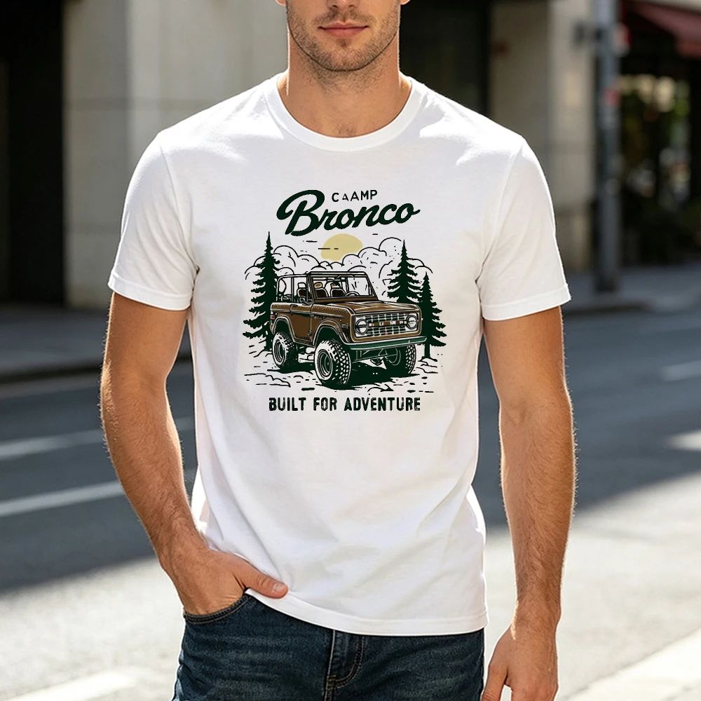 Outdoor Adventure Vehicles - Camp Bronco Built for Adventure Graphic