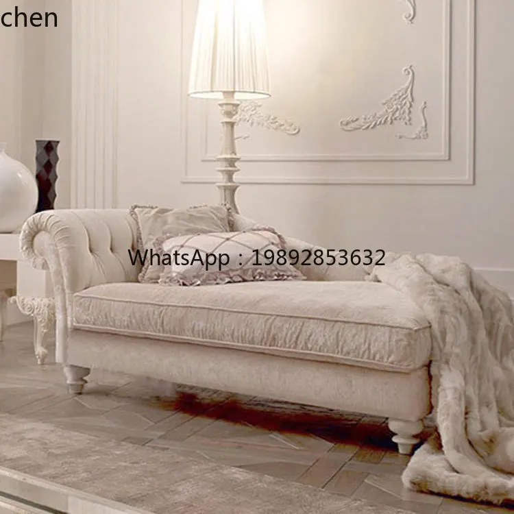 AB  small apartment bedroom chaise longue sofa removable and washable balcony leisure recliner lazy sofa
