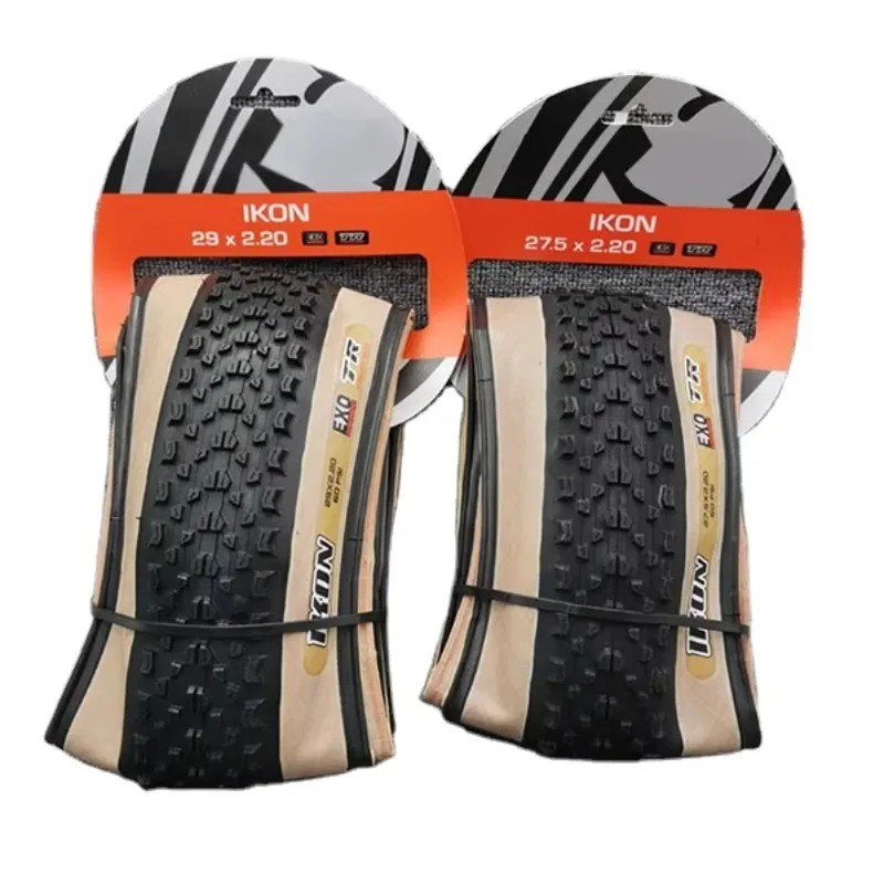 STLF High Quality Wear Resistant Ikon Folding Tire 27.5 29*2.2 Bike Tyre for Road Bike Yellow Skinwall Tires M319RU