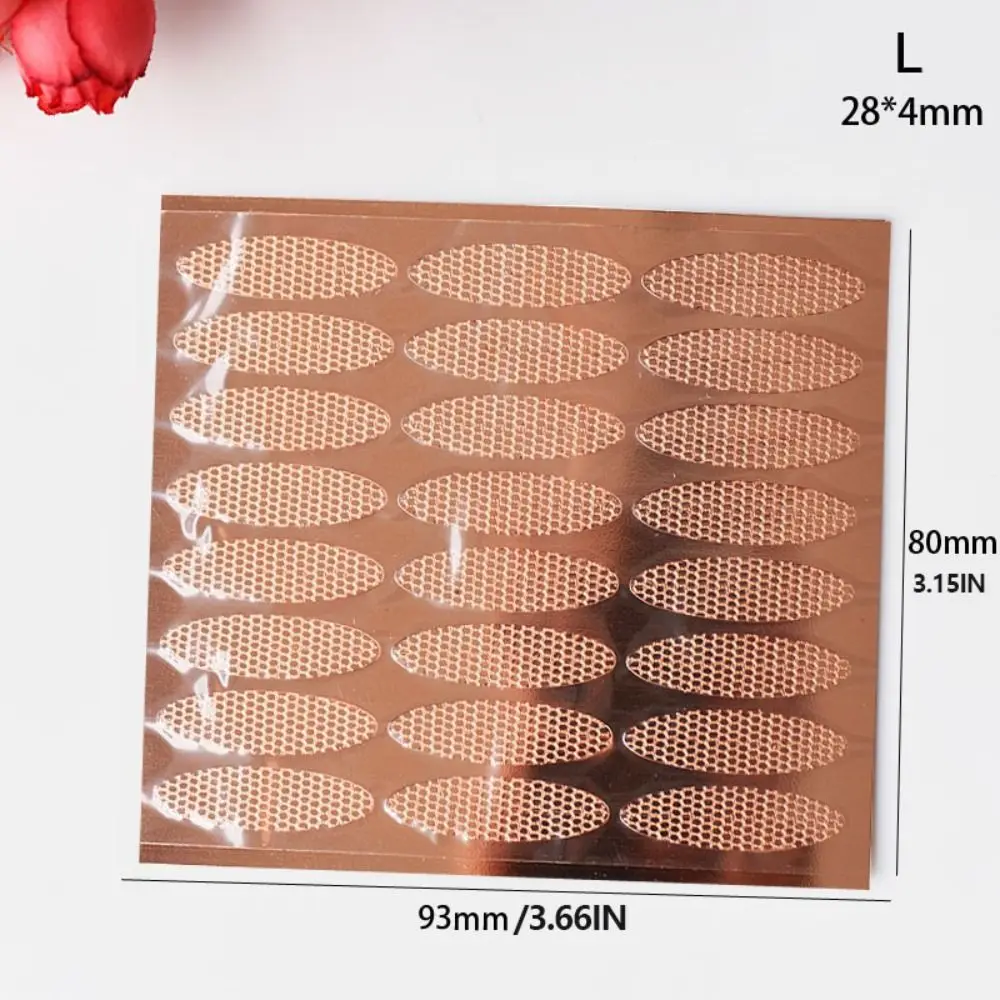 M/L/XL Eyelid Tape Sticker Invisible Double Fold Eyelid Lace Paste Clear Beige Stripe  Natural Self-adhesiveEye Tape Makeup Tool