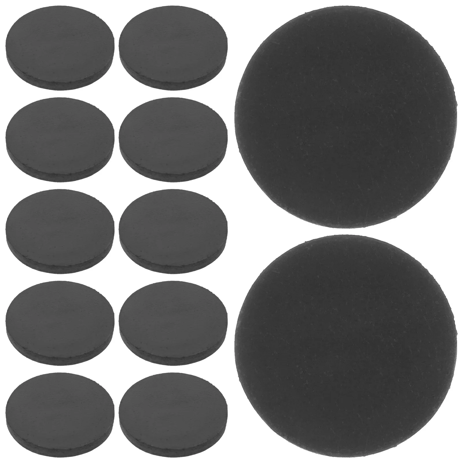 100Pcs Round Rubber Magnets Small Disc Adhesive Magnets for Crafts Fridge Lockers Office Whiteboard Strong Adhesive Backing