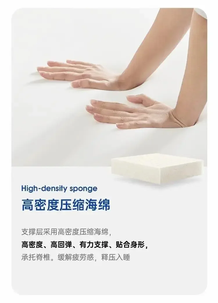 ميموري قطن، لاتكس، مرتبة، منزلية، تأجير، حارس العمود الفقري، ربيع مستقل، راحة #4