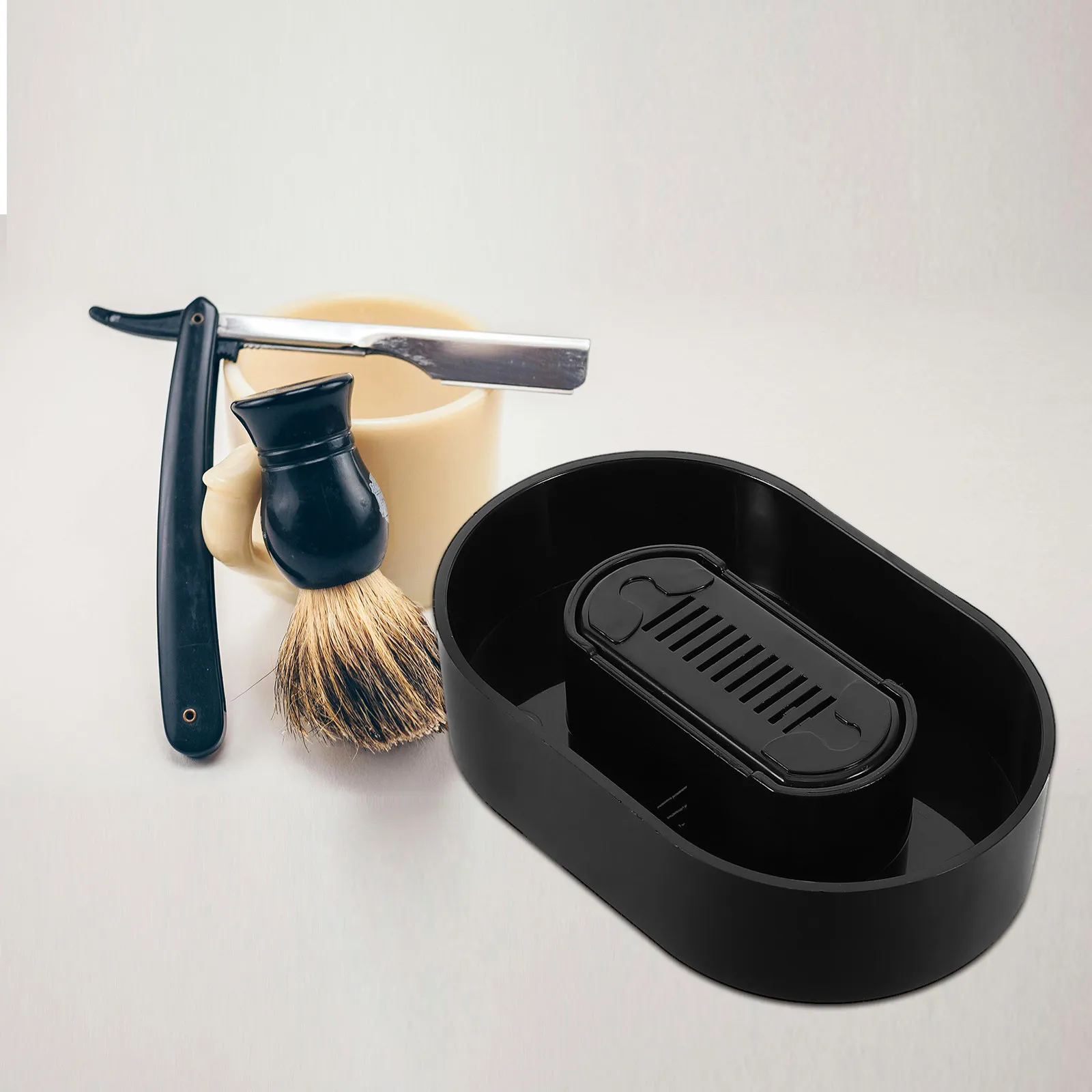 Mini Portable Razor Cleaner for Electric Razor Men Manual Cleaning Tool Compact Travel Shaver Cleaner Device Clipper