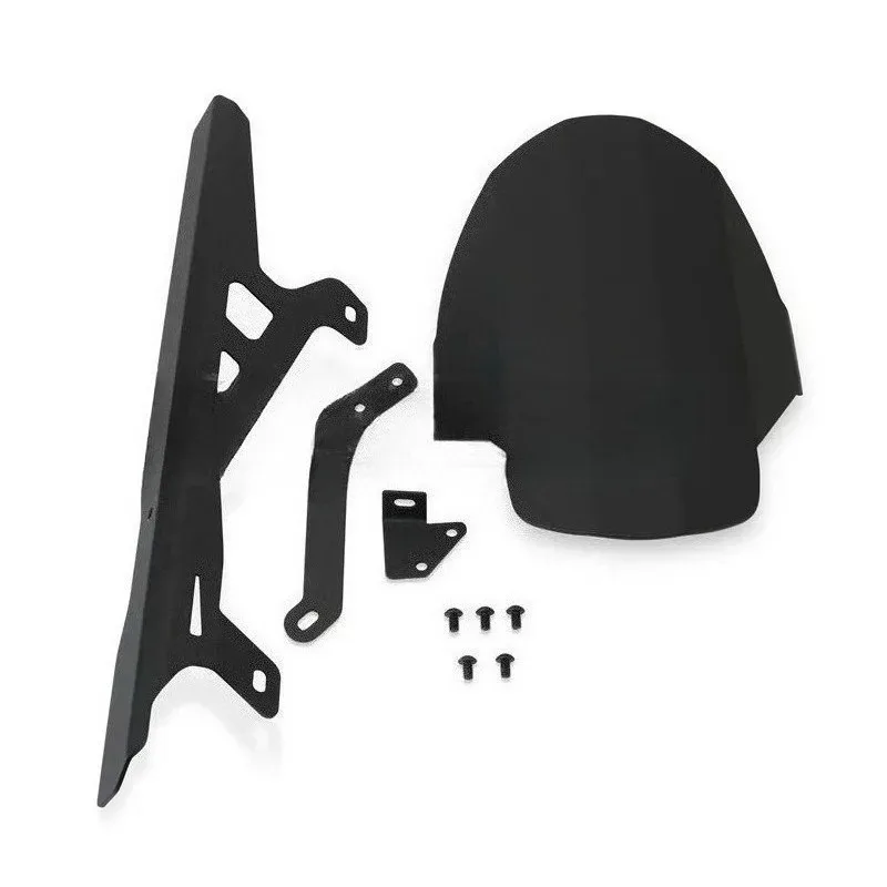 Fit For KAWASAKI Ninja NINJA500 Z500 2024-2025 Motorcycle Accessories Rear Fender Mudguard Wheel Hugger Splash Guard CNC Bracket