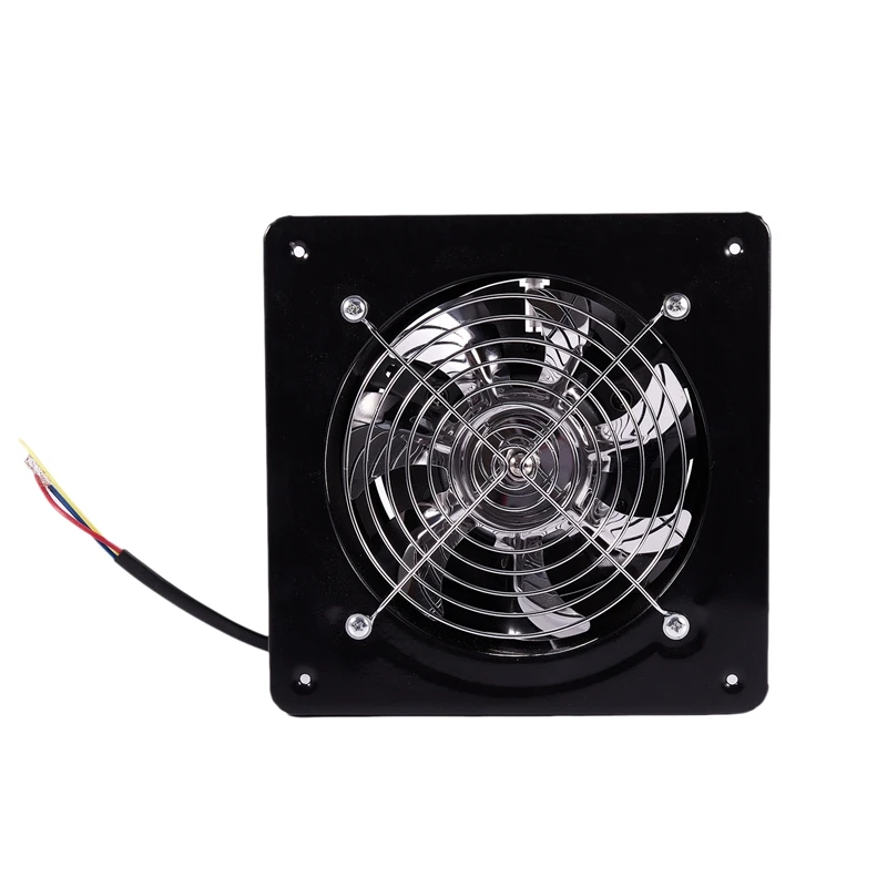 220V Exhaust Fan 6 Inch Ventilation Exhaust Fan Hanging Wall Mounted Low Noise Home Bathroom Kitchen Smoke Exhaust Fan Air Vent