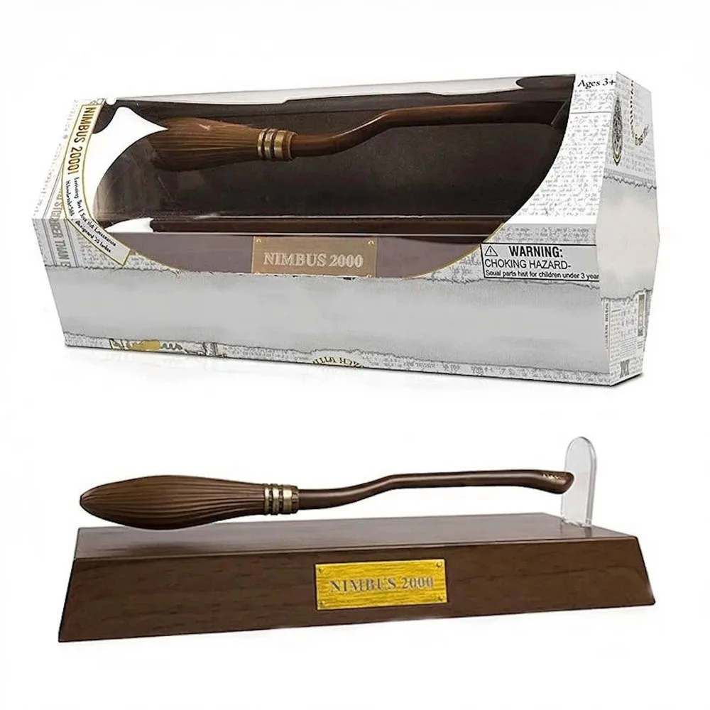 Haries Nimbus 2000 Floating Broom Pen Magnetic Levitating Ballpoint Pen Desk Toy Not Electric Creative Gift With Exquisite Box