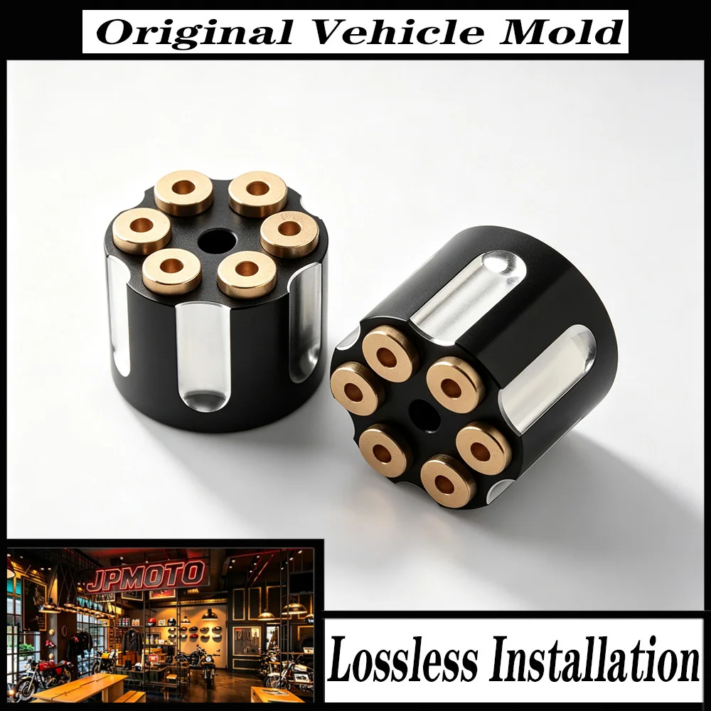 For Harley Davidson Sportster Dyna Softail Touring Street Glide Fat Boy 1996-2023 Motorcycle Thread Bolt Cover CNC Aluminum Mult