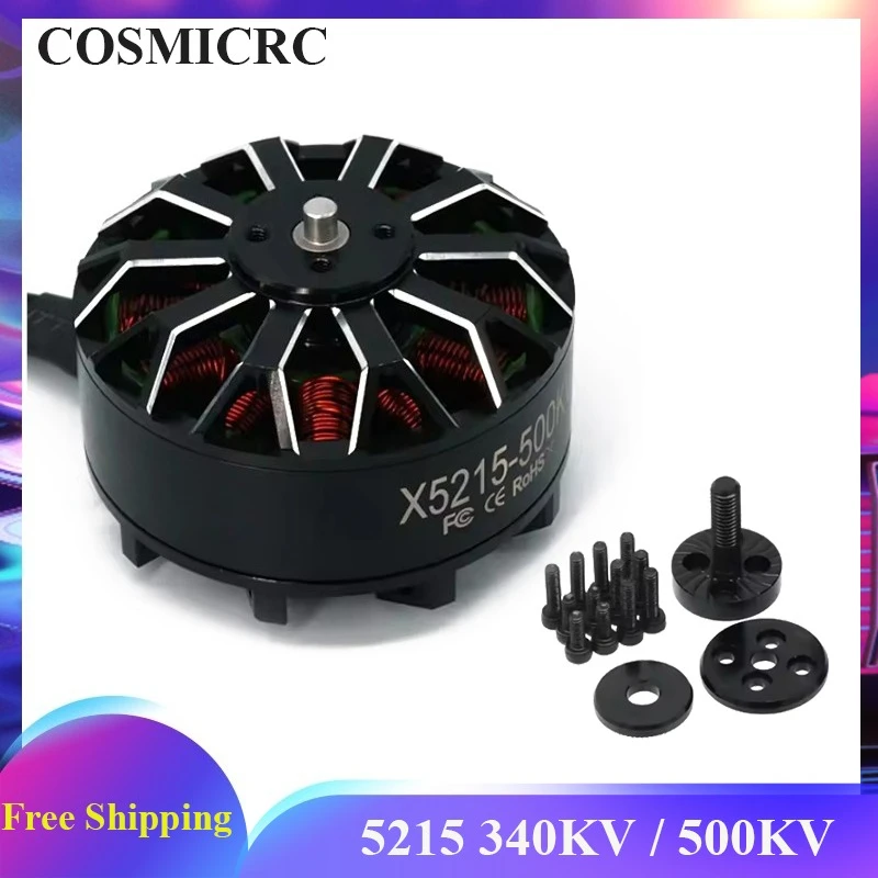 

COSMICRC 5215 5215 340KV 500KV Waterproof Brushless Motor for FPV Multirotor RC Airplanes Drones 8S Toy Accessories