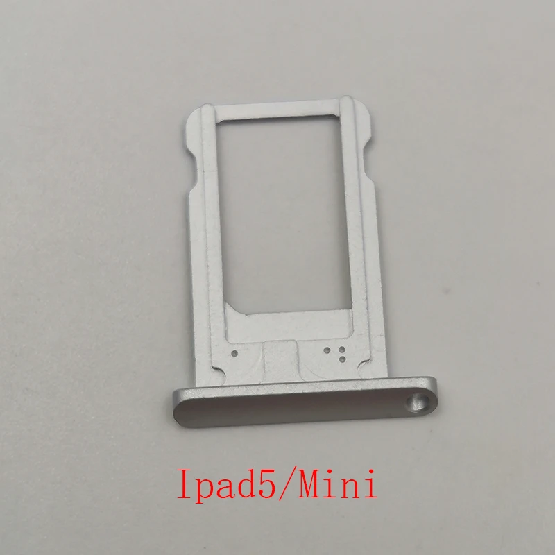 

1Pcs SIM Card Tray Holder Slot Container Adapter Replacement for iPad 5 Air MIni 1 2 3 A1475 A1476 A1454 A1490 A1600 A1823 A1954