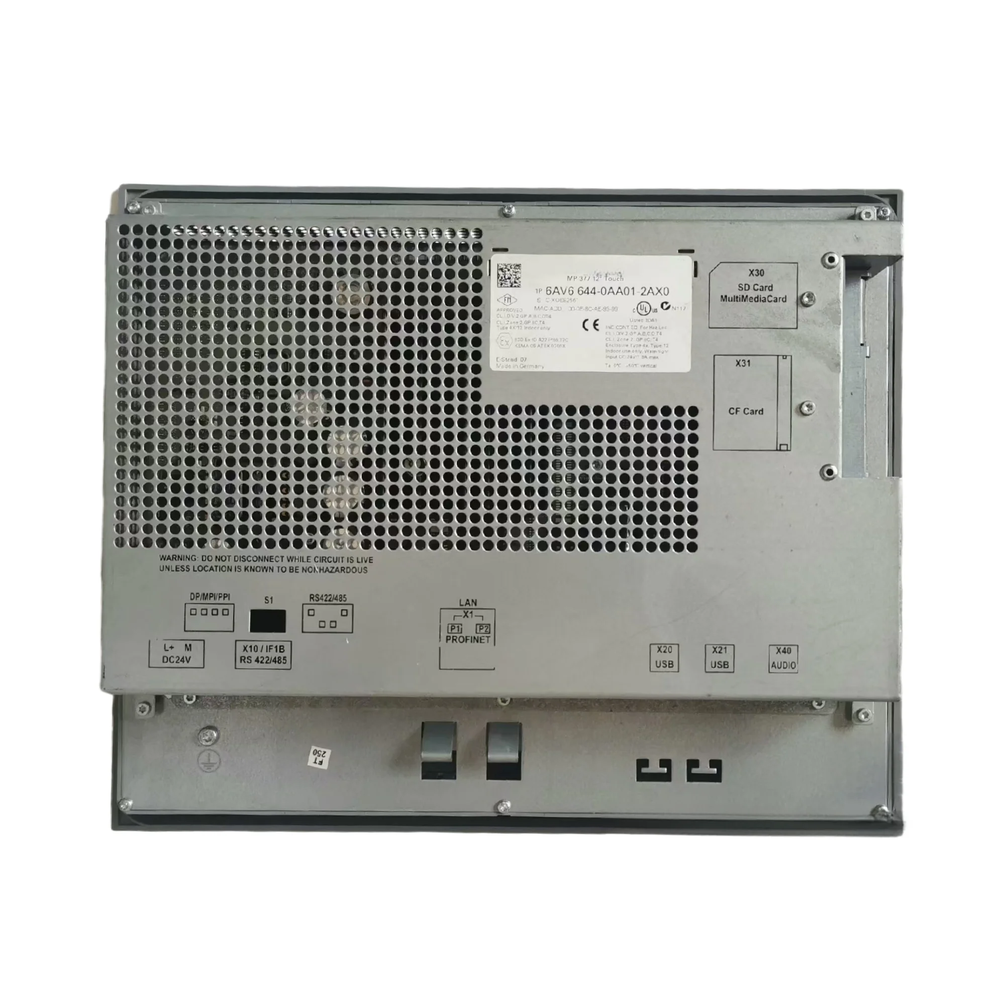 New 6AV6644-0AA01-2AX0 SIMATIC MULTI PANEL MP377 12 * touch human-machine interface touch screen