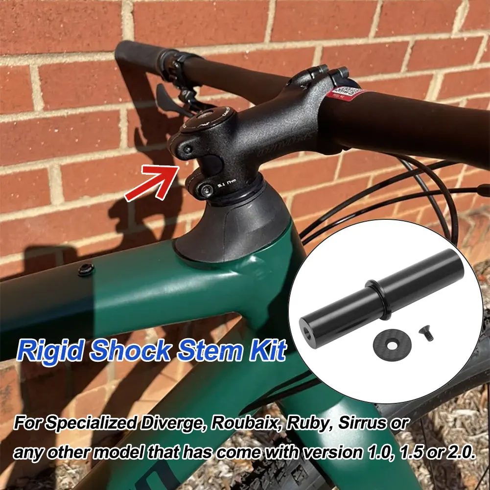 AliExpress NONE Replacement Rigid Shock Stem Kit Bicycle Shock Absorbers For Specialized Diverge, Roubaix, Ruby, Sirrus Version 1.0 1.5 2.0