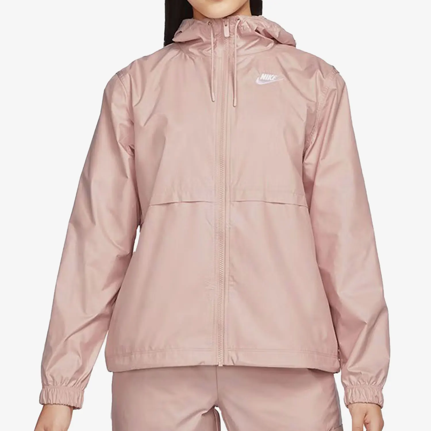 Giacca in tessuto traspirante con cappuccio casual da donna originale Nike DM6180-601