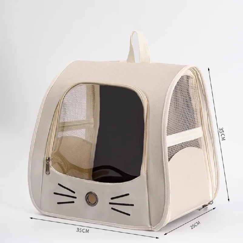 Cat Pet Carrier Backpack Trans - огляд і ціна Foldable Backpack Small