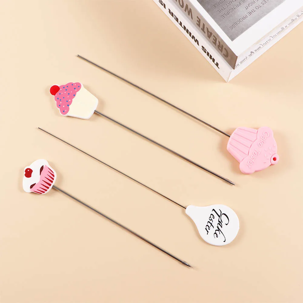 1/4 Pcs Convenient Cake Tester Baking Skewer Cupcake Muffin Testing Cooking Bread Probe Household Kitchen Baking Tool