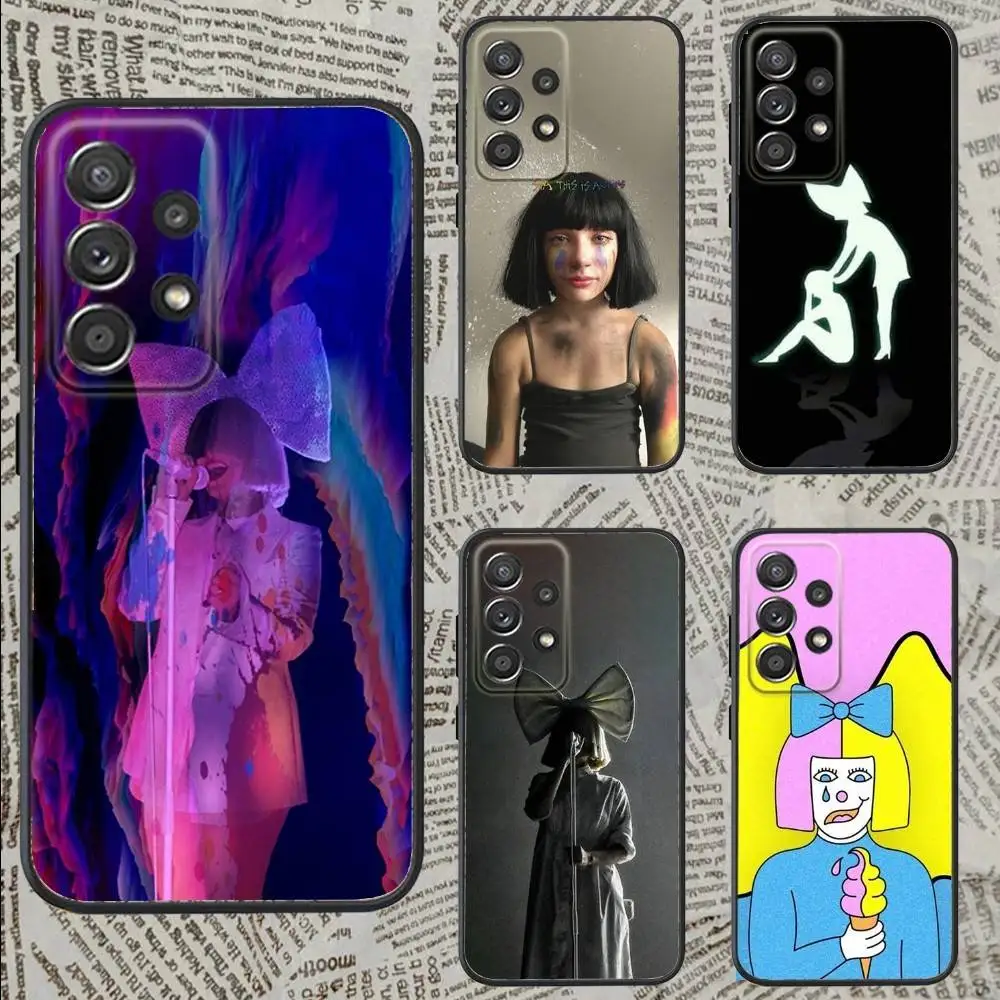 

Singer S-Sia-as U-Unstoppables Phone Case For Samsung S25,S24,S21,S22,S23,S30,Ultra,S20,Plus,Fe,Lite,Note,10,9,5G Black Cover