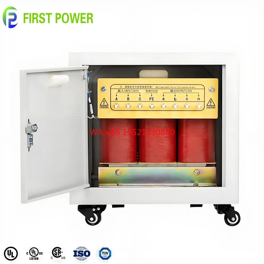 Down Transformer 220V to 110V for Industrial Power Supply CE IEC 10KVA 20KVA 30KVA 50KVA Dry Type Low Voltage 3 Phase Step