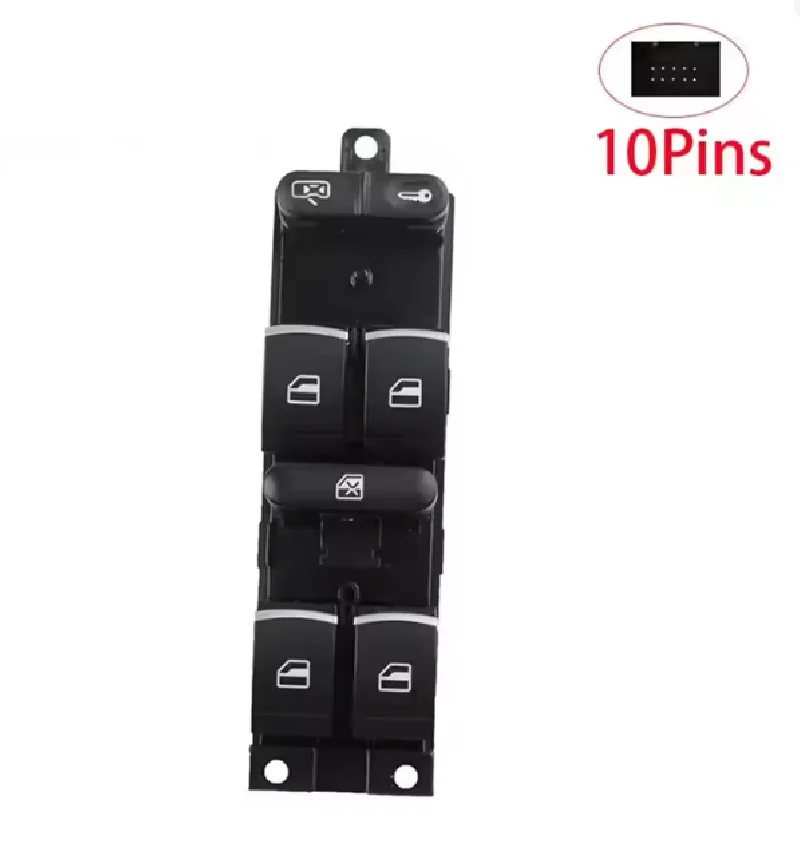 Car Power Window Switch Button For Golf Jetta Bora MK4 Passat B5 B5.5 18G959857B 3BD959857 LHD