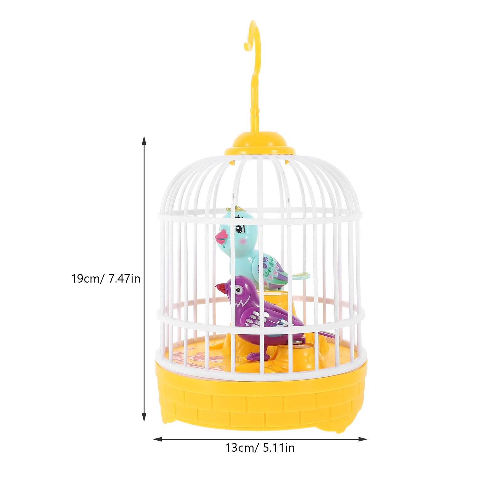 Induction Birds Birdcage Toy Voice Sensor Control Imitation Parrot Child Childrens Toys