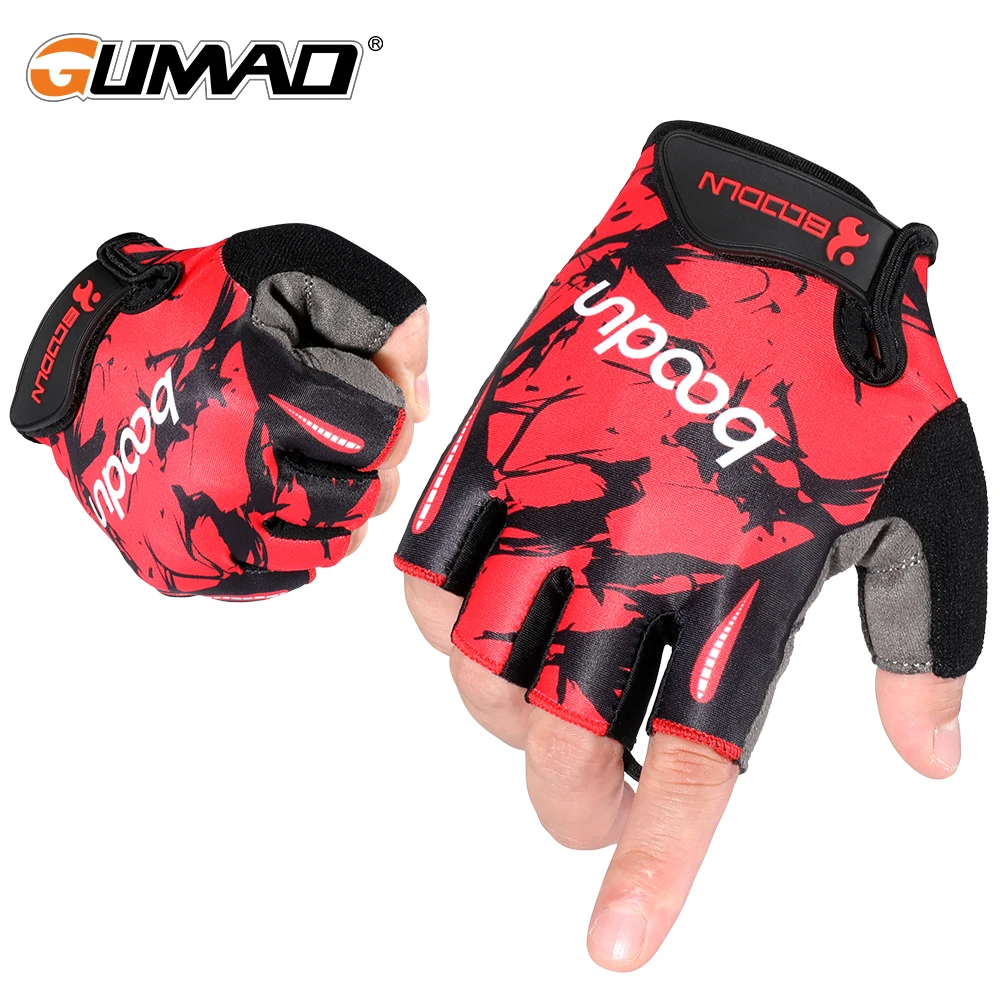 

Half Finger Tactical Cycling Gloves Anti-Slip Bicycle Gloves Anti-Shock Outdoor Sports MTB Bike Fingerless Anti-Sweat Gloves Men