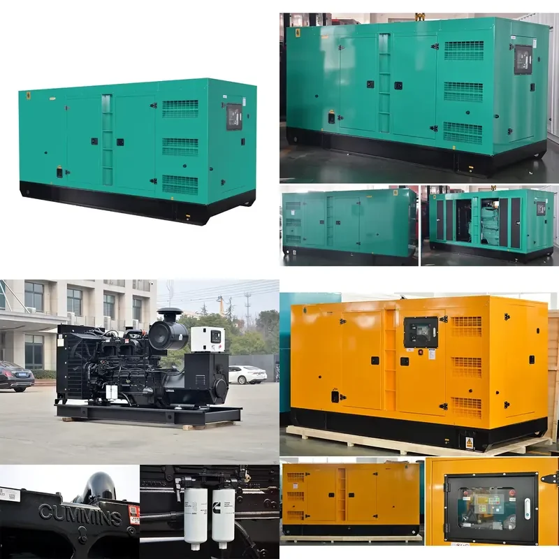 Mute Generator 200kw with Generator 250kva 3 Phase 6 Cylinder Canopy Generator 250 Kva