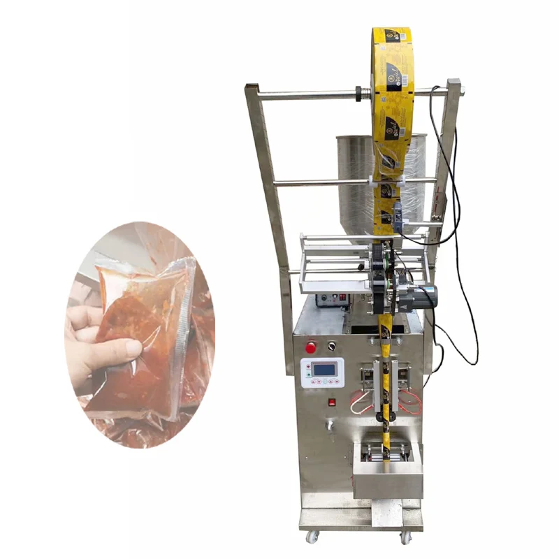 Automatic Quantitative Paste Packing Machine For Chili Oil Sauce Seasoning Water Honey Sesame Packaging Machine