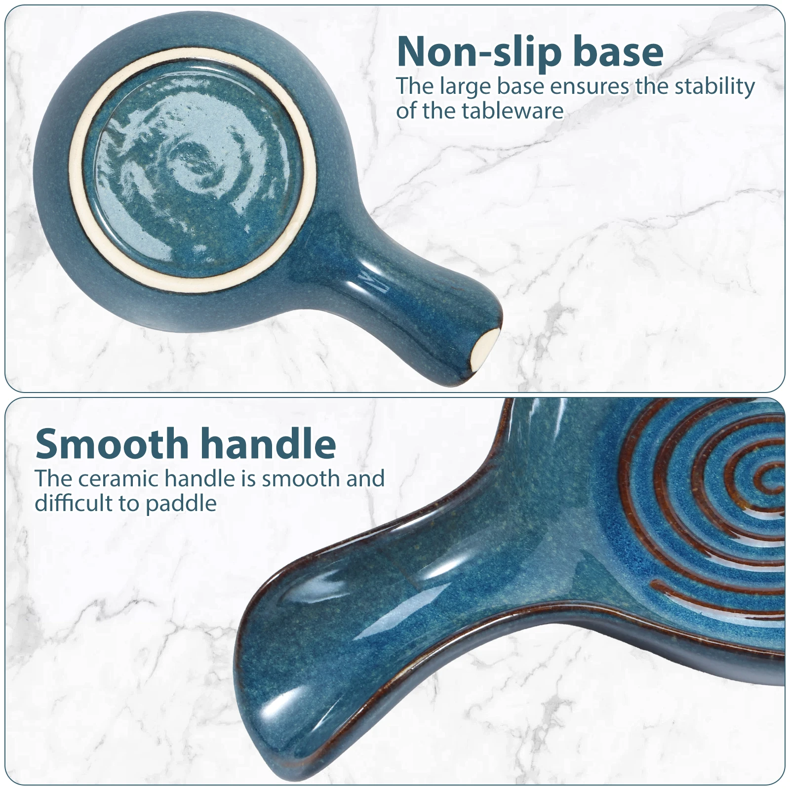 Spoon Holder Ceramic Spoon Rest Knife Fork Chopstick Filter Tray for Kitchen Counter Party Dining Table Seasoning Plate Dip Dish
