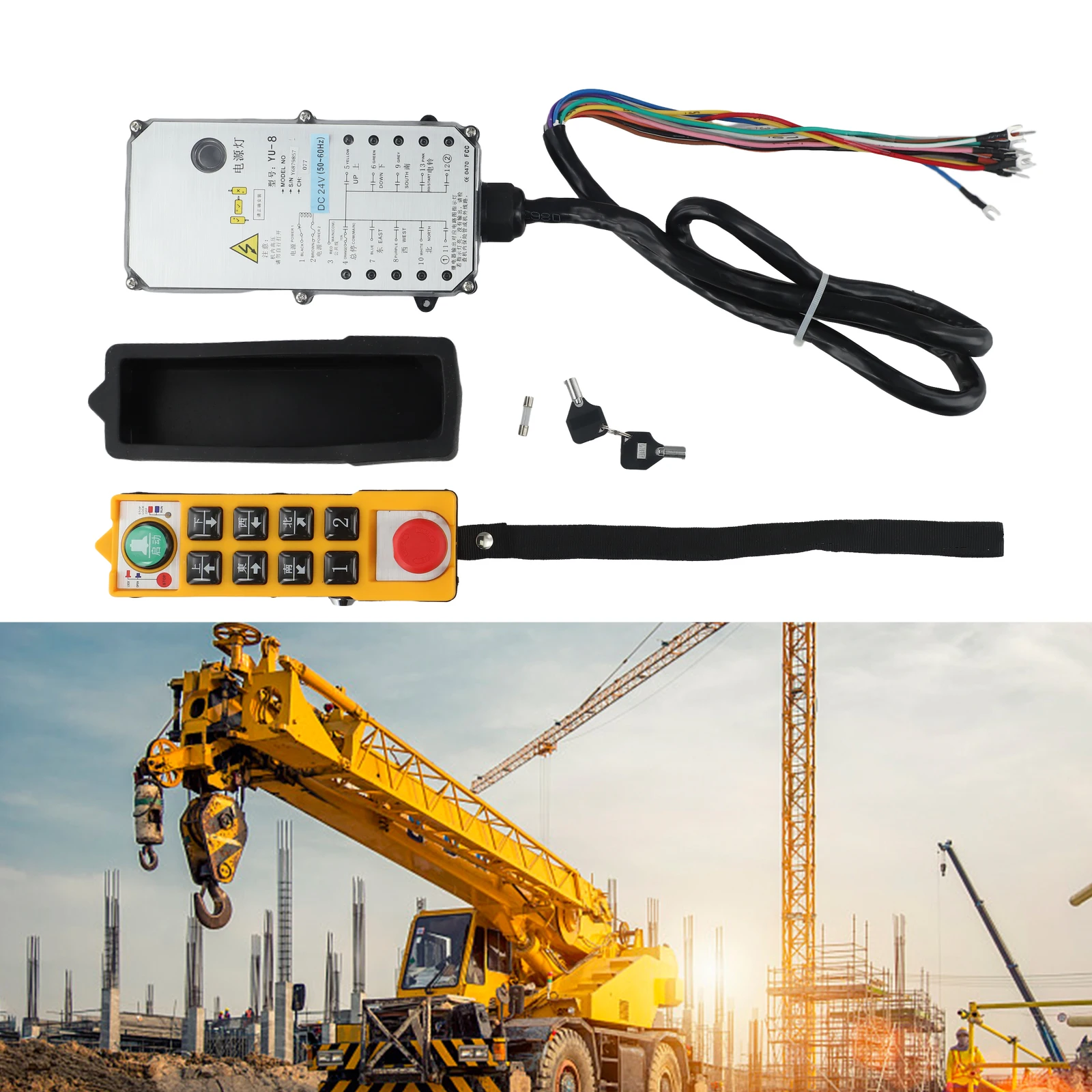 Conveyor Electric Hoist Feature Electric Hoist Remote Control Crisis Stop Function Electric Hoist Remote Control