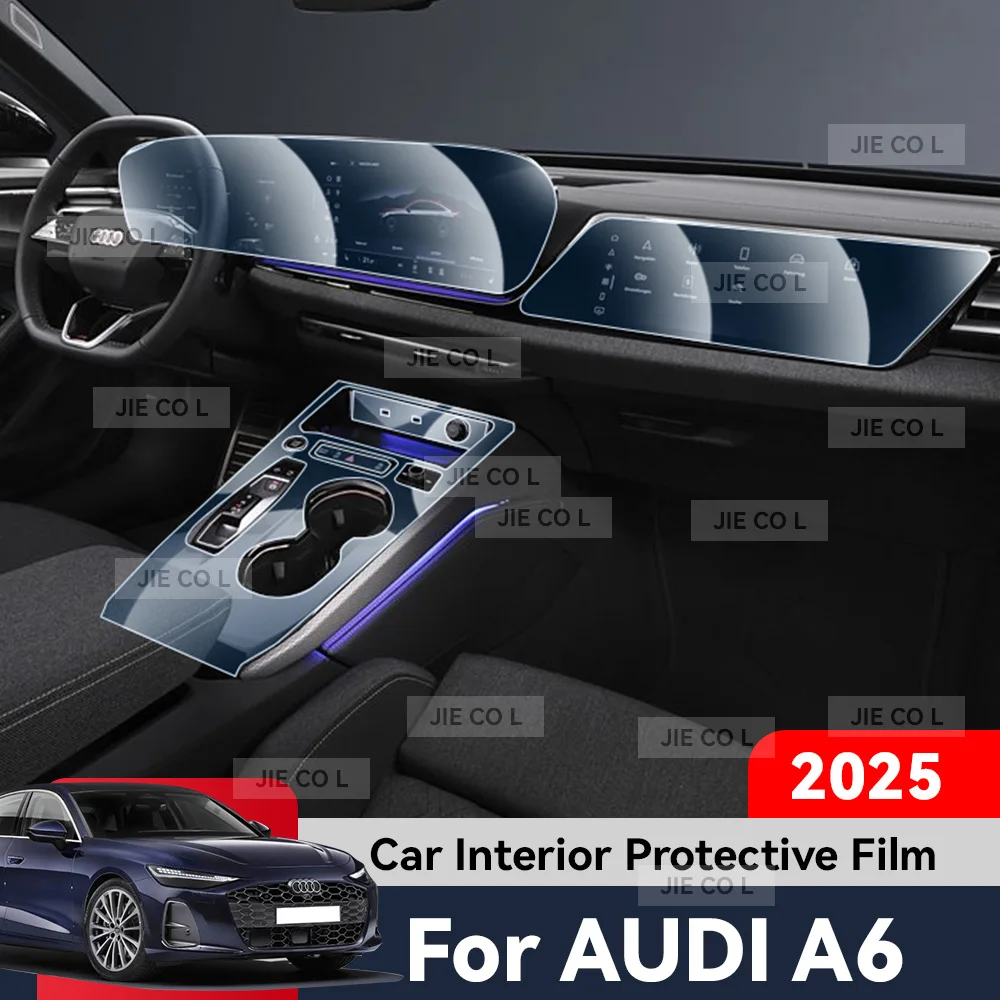 

Auto Central Control Screen TPU Navigation Anti Scratch interior Protection Film GPS Navigation For AUDI A6 2025