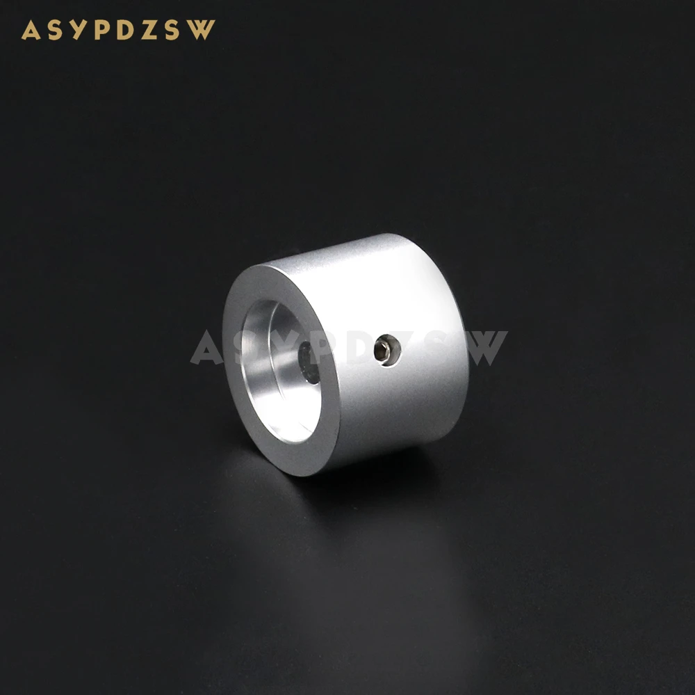 1 PCS 30*22mm Amplifier Volume potentiometer Aluminum knob Matte Silver/Black (Optional)