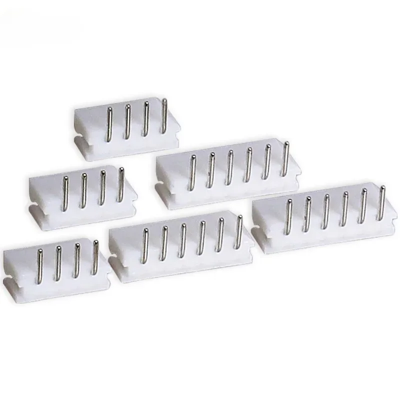20Sets 5264 2.5mm Connector 2-6 Pin Right Angle Straight Needle Seat Plug Terminals Crimp Type Wire to Board 3A 250VAC RoHS