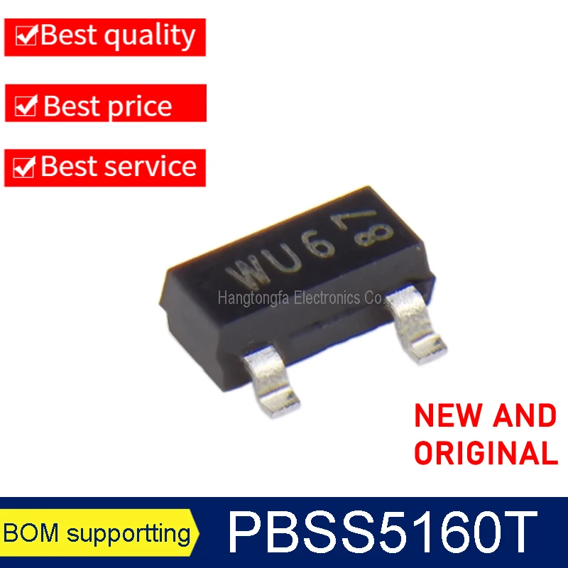 Original  PBSS4140T PBSS4140 Marking ZTW SOT-23-3 1A 40V NPN SMD Triode NEW