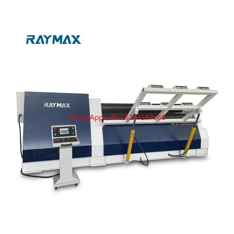 

RAYMAX Automatic CNC Plate Bending Rolling Machine 4 Roller Plate Hydraulic Rolling Machine