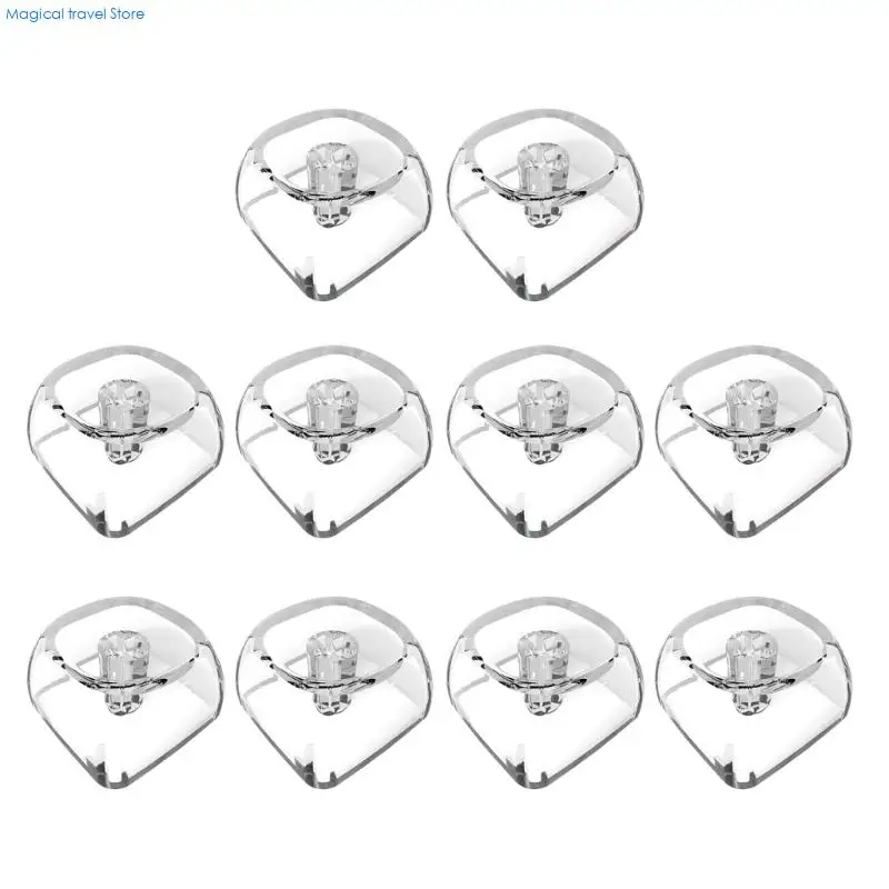 N2UB 10Pcs Transparents Keycaps Mechanical Keyboards Keycaps Blank Backlits Keycaps For Switches Mechanical Keyboards