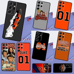 The General Lee Dukes Of Hazzard 01 Phone Case For Samsung Galaxy S23 S22 S21 Ultra S20 FE Note 20 10 S8 S9 S10 Plus S10e Cover