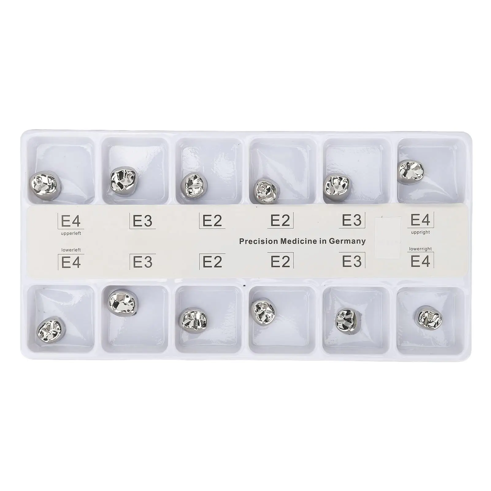 

Stainless Steel Child Dental Teeth Crown - Restore Chewing Function and Protect with Metal Dental Crown for children