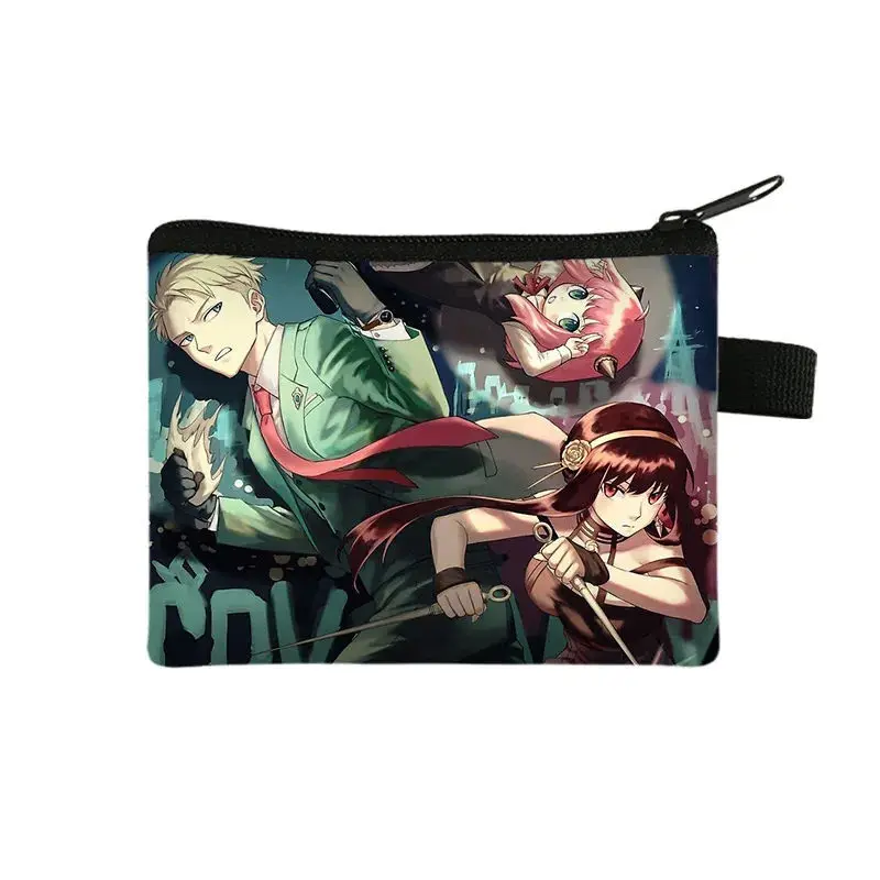Spy X Family Aniya Portable Purse Coin Key Storage Bag Clutch Student Gift Anime