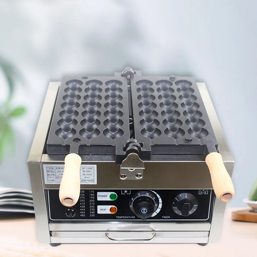 Electric Scones Waffle Machine Commercial Waffle Maker Snacks Machine Skewer Candied Haws Cake Commercial Egg Maker